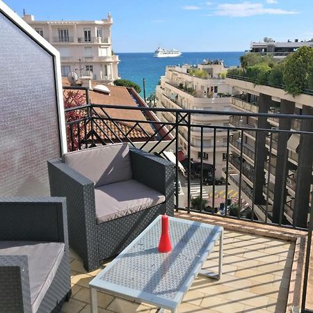 Nice Apartment Last Floor With Terrace And Clear View On The Sea Cannes Exterior photo